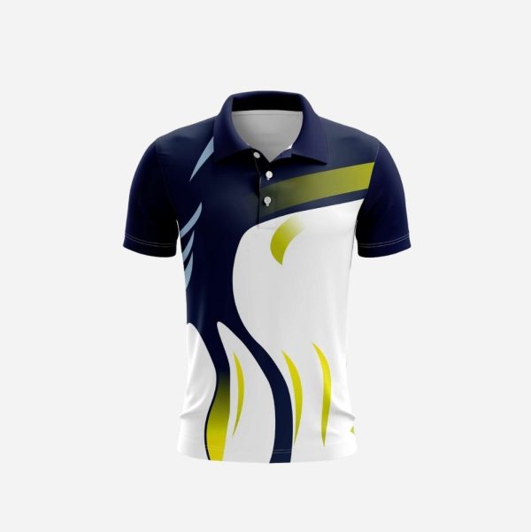 Blue Yellow Combo Tshirt